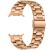 Ремешок Deexe Stainless Steel Strap для Samsung Galaxy Watch 8 (40/44mm) / 8 Classic - Rose Gold: фото 1 из 6