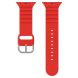 Ремешок Deexe Stripes Series для Apple Watch 42 (Series 10) / 41 / 40 / SE 40 / 38 - Red (251855R). Фото 3 из 7