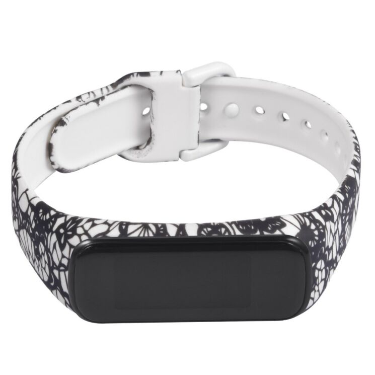 Ремешок Deexe Style Strap для Samsung Galaxy Fit 2 (SM-R220) - Dragon Flower: фото 4 из 7