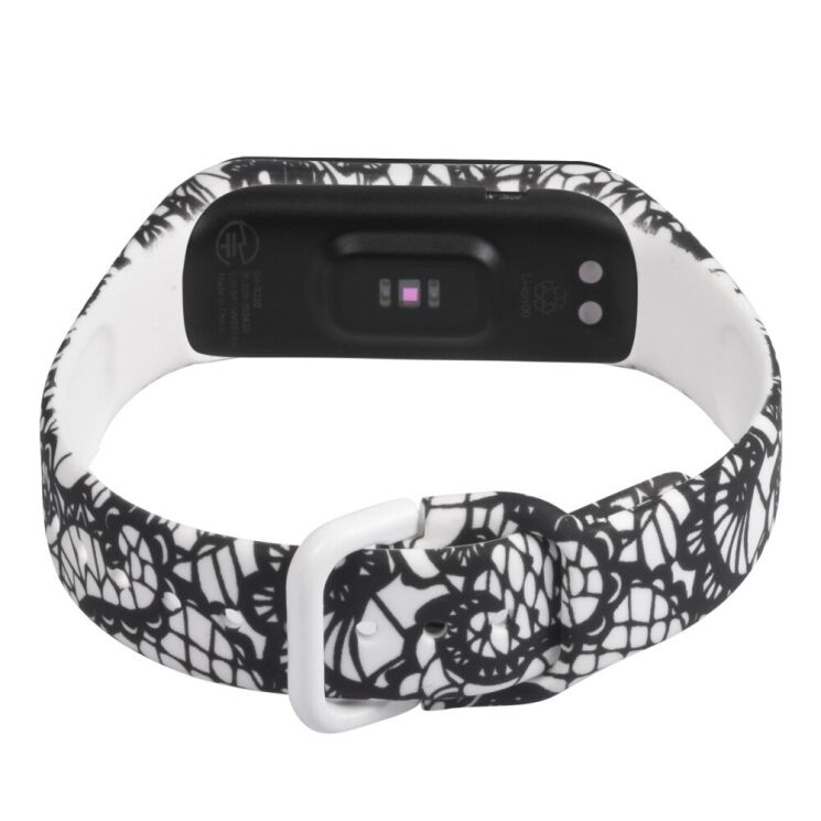 Ремешок Deexe Style Strap для Samsung Galaxy Fit 2 (SM-R220) - Dragon Flower: фото 5 из 7