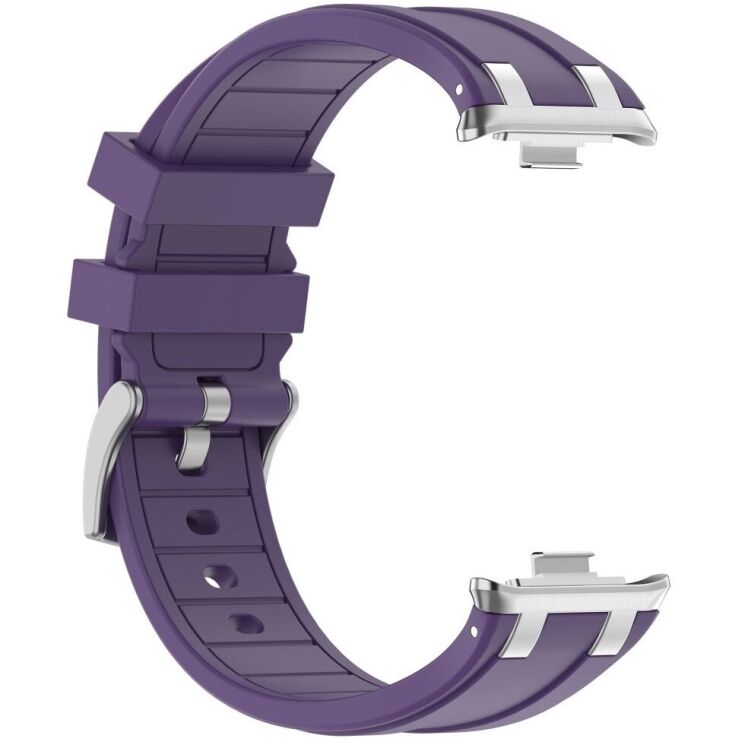 Ремешок Deexe Vortex для Xiaomi Redmi Watch 4 / Watch 5 / Mi Smart Band 8 Pro / Band 9 Pro - Purple: фото 2 из 8