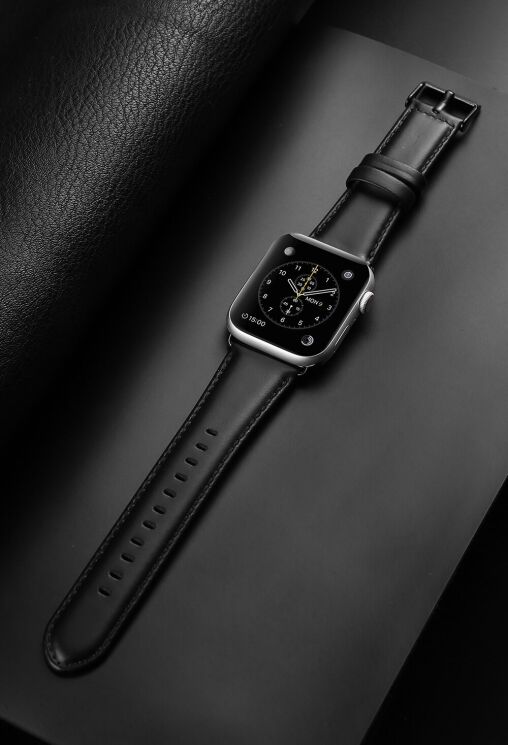 Ремешок DUX DUCIS Business Series для Apple Watch 42 (Series 10) / 41 / 40 / SE 40 / 38 - Brown: фото 13 из 19