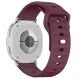 Ремешок KALEBOL Wave Pattern для Samsung Galaxy Watch 8 (40/44mm) / 8 Classic - Wine Red (384144WR). Фото 1 из 5