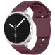 Ремешок KALEBOL Wave Pattern для Samsung Galaxy Watch 8 (40/44mm) / 8 Classic - Wine Red (384144WR). Фото 2 из 5