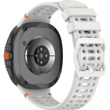 Ремінець Reframe Holes Design для Samsung Galaxy Watch 8 (40/44mm) / 8 Classic - Light Grey: фото 1 з 7