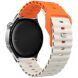 Ремешок Reframe Ocean Strap для часов с шириной крепления 22 мм - Orange / White (895551WO). Фото 1 из 5