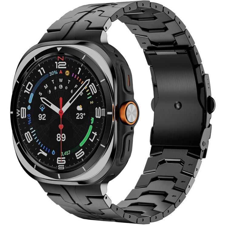 Ремешок Reframe Titanium Band для Samsung Galaxy Watch Ultra (47mm) / Ultra (2025) - Black (358073B) Ремешок Reframe Titanium Band для Samsung Galaxy Watch Ultra (47mm) / Ultra (2025) - Black: фото 2 из 3