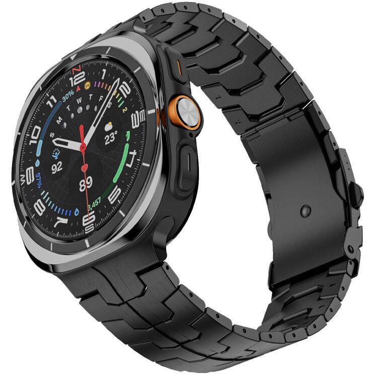 Ремешок Reframe Titanium Band для Samsung Galaxy Watch Ultra (47mm) / Ultra (2025) - Black (358073B) Ремешок Reframe Titanium Band для Samsung Galaxy Watch Ultra (47mm) / Ultra (2025) - Black: фото 3 из 3