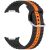 Ремінець Reframe Vertical Strip для Samsung Galaxy Watch 8 (40/44mm) / 8 Classic (43/47mm) / Ultra 2 - Black / Orange: фото 1 з 5
