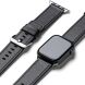 Ремешок Ringke Leather One Basic для Apple Watch 46 / 44 / SE 44 / 45 / Ultra / Ultra 2 / Ultra 3 (49mm) 8809961786778 - Black (371858B). Фото 1 из 15