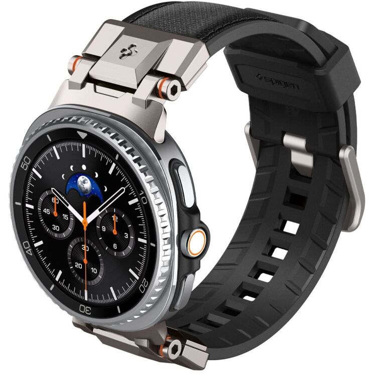 Ремінець Spigen DuraPro Armor для Samsung Galaxy Watch 8 (40/44mm) / 8 Classic AMP10118 - Black (384189B) Ремінець Spigen DuraPro Armor для Samsung Galaxy Watch 8 (40/44mm) / 8 Classic AMP10118 - Black: фото 4 з 16