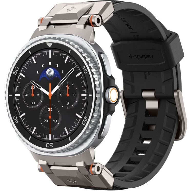 Ремінець Spigen DuraPro Armor для Samsung Galaxy Watch 8 (40/44mm) / 8 Classic AMP10118 - Black (384189B) Ремінець Spigen DuraPro Armor для Samsung Galaxy Watch 8 (40/44mm) / 8 Classic AMP10118 - Black: фото 1 з 16
