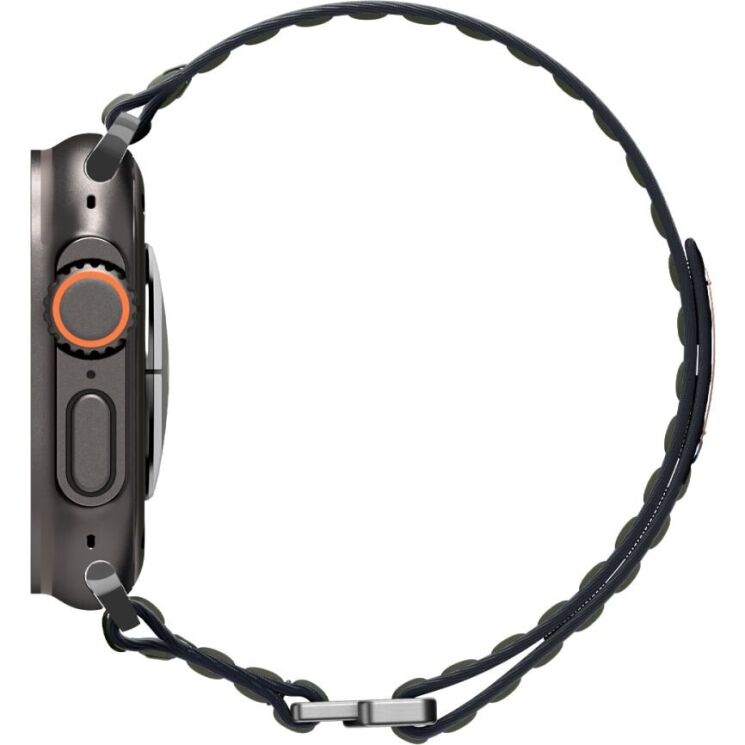 Ремінець Spigen WBF0 для Apple Watch 42 / 44 / SE 44 / 45 / Ultra / Ultra 2 / Ultra 3 (49mm) AMP10142 - Green: фото 3 з 18