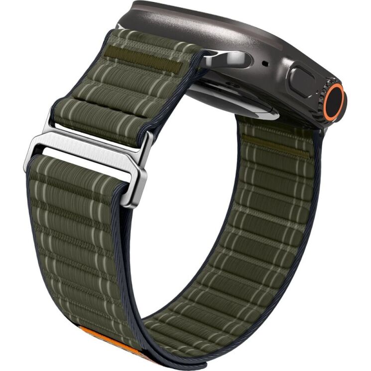 Ремінець Spigen WBF0 для Apple Watch 42 / 44 / SE 44 / 45 / Ultra / Ultra 2 / Ultra 3 (49mm) AMP10142 - Green: фото 6 з 18