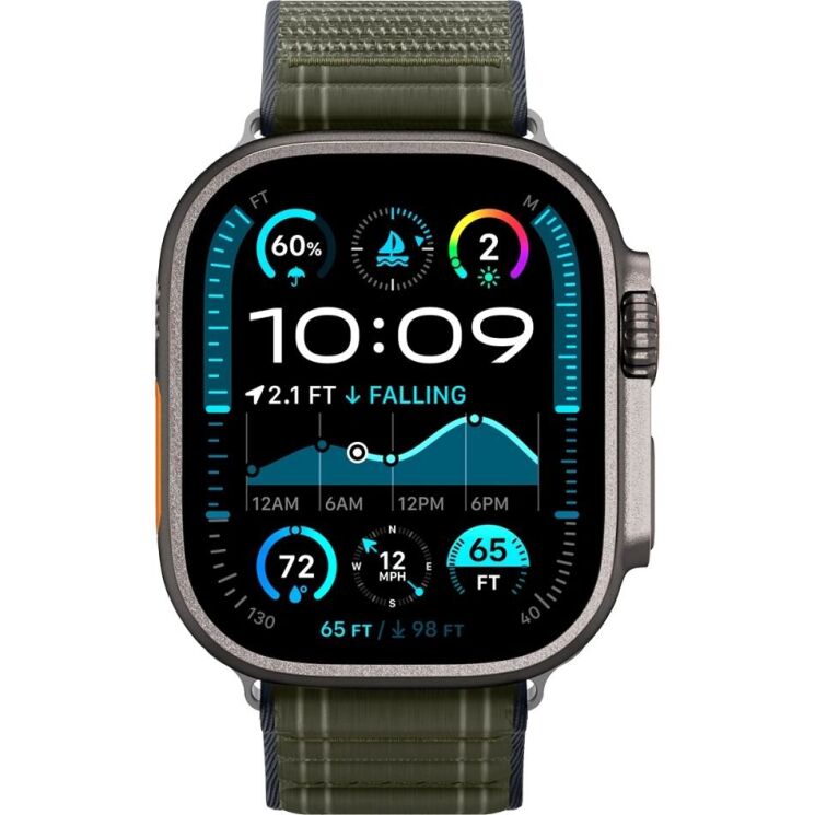 Ремінець Spigen WBF0 для Apple Watch 42 / 44 / SE 44 / 45 / Ultra / Ultra 2 / Ultra 3 (49mm) AMP10142 - Green: фото 2 з 18