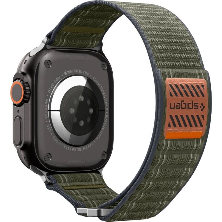 Ремінець Spigen WBF0 для Apple Watch 42 / 44 / SE 44 / 45 / Ultra / Ultra 2 / Ultra 3 (49mm) AMP10142 - Green: фото 7 з 18