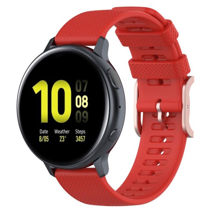 Ремешок UniCase Dot Pattern для Samsung Galaxy Watch 3 (41mm) - Red: фото 5 из 5