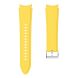 Ремешок UniCase Silicone Strap для Samsung Galaxy Watch 4 / 4 Classic / 5 / 5 Pro / 6 / 6 Classic / 7 / FE - Mango Yellow (284303Y). Фото 3 из 3