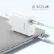 Мережевий зарядний пристрій ACCLAB&nbsp;AL-TC451 PD45W (Type-C) - White (995683W). Фото 5 з 8