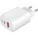 Сетевое зарядное устройство ArmorStandart Poweraze (45W) GaN Type-C + USB - White (995665W). Фото 6 из 9