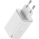 Сетевое зарядное устройство Baseus GaN6 Pro Fast Charger 2C+2U 65W + кабель Type-C to Type-C (100W) P10162701213-00 - White (346115W). Фото 3 из 20