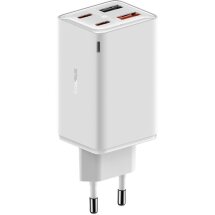 Сетевое зарядное устройство Baseus GaN6 Pro Fast Charger 2C+2U 65W + кабель Type-C to Type-C (100W) P10162701213-00 - White: фото 1 из 20