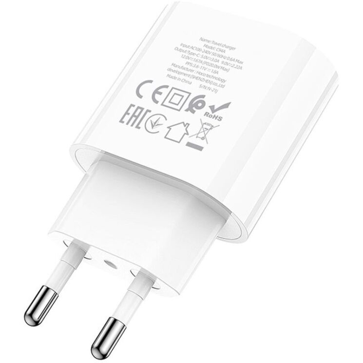 Сетевое зарядное устройство Hoco C94A PD20W - White: фото 6 из 8