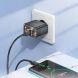 Сетевое зарядное устройство Hoco CS43A 45W (2C) + кабель Type-C to Type-C - Black (346159B). Фото 8 из 9