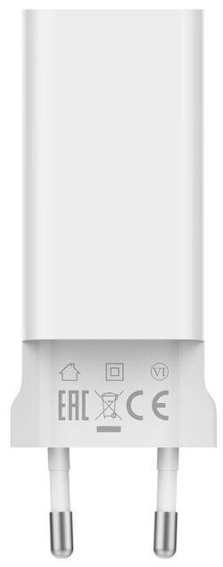 Сетевое зарядное устройство Xiaomi Mi Fast Charger Type-C (65W) BHR4499GL - White: фото 5 из 12