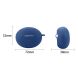 Силіконовий чохол Deexe Silicone Case (FH) для Huawei FreeBuds 6i - Dark Blue (377100DB). Фото 5 з 5