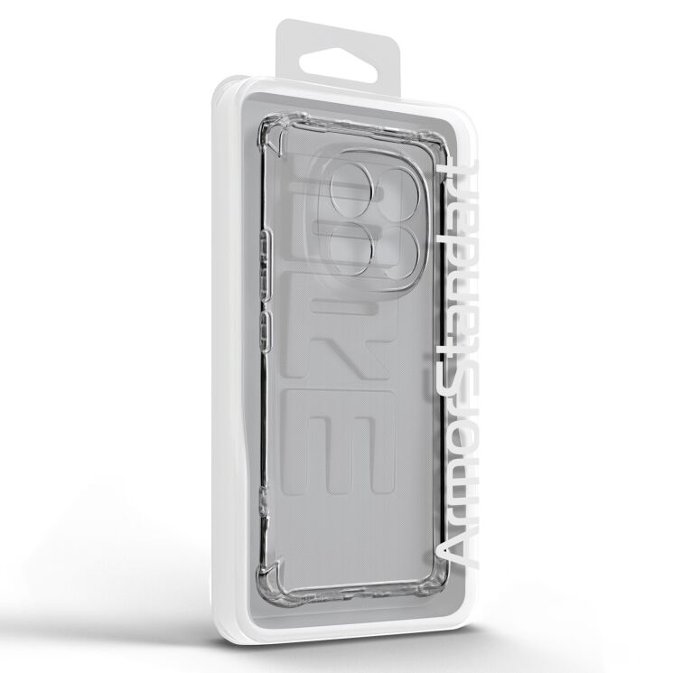 Силиконовый (TPU) чехол ArmorStandart Air Force для Xiaomi Redmi Note 14 Pro Plus - Transparent: фото 6 из 6