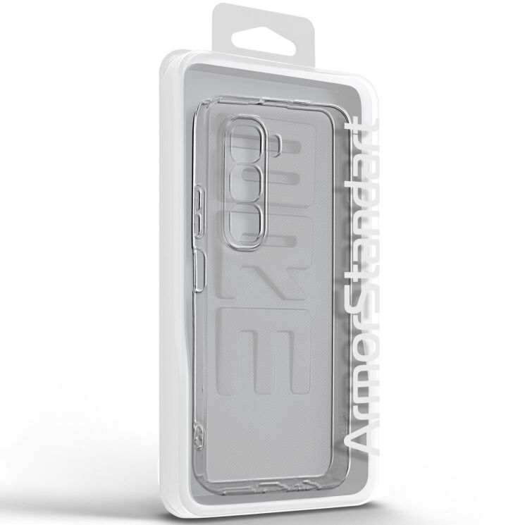 Силиконовый (TPU) чехол ArmorStandart Air Series для Infinix Hot 50 Pro - Clear: фото 3 из 6