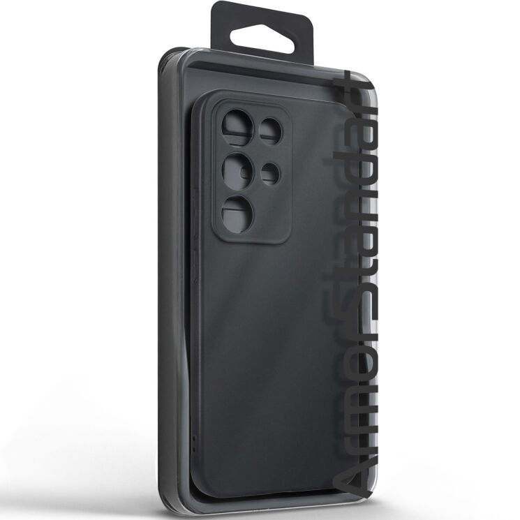 Силіконовий (TPU) чохол ArmorStandart Matte Slim Fit для Realme C85 Pro - Black (403922B) Силіконовий (TPU) чохол ArmorStandart Matte Slim Fit для Realme C85 Pro - Black: фото 3 з 5