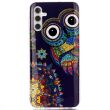Силиконовый (TPU) чехол Deexe LumiCase для Samsung Galaxy A13 5G (A136) / A04s (A047) - Blue Owl (292527N)