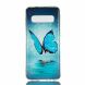 Силиконовый (TPU) чехол Deexe LumiCase для Samsung Galaxy S10 (G973) - Blue Butterfly (216650D). Фото 2 из 6