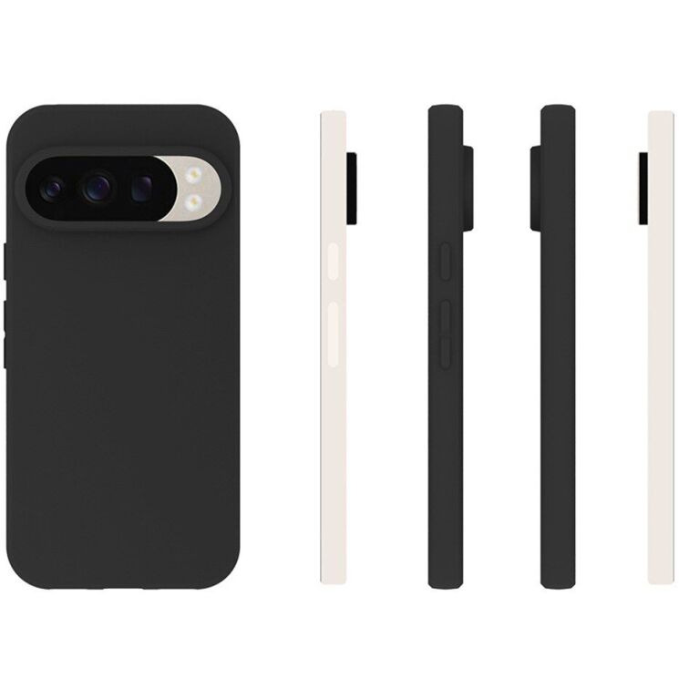 Силіконовий (TPU) чохол Deexe Matte Case для Google Pixel 10 / 10 Pro - Black: фото 4 з 4
