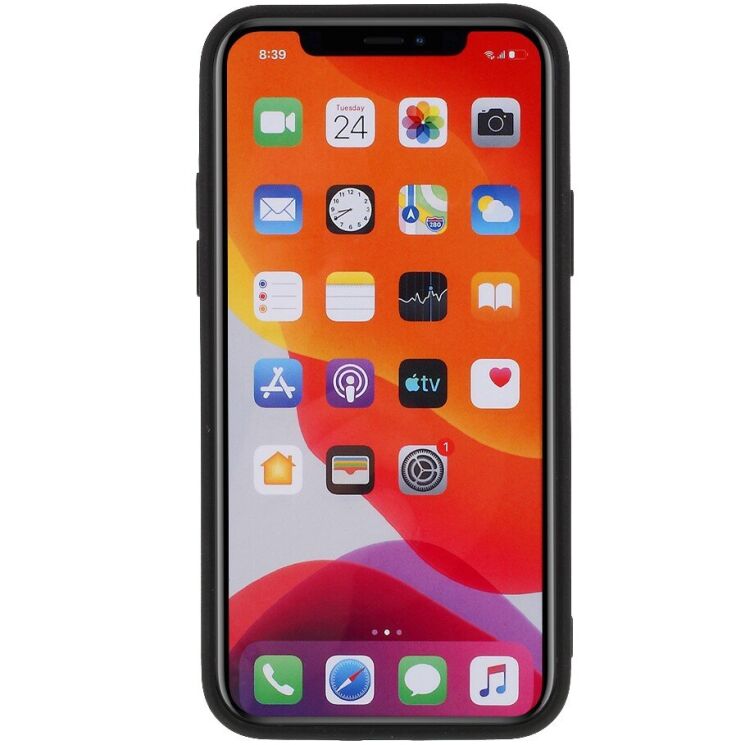 Силиконовый (TPU) чехол Deexe Matte Case для iPhone 11 Pro Max - Black: фото 3 из 8