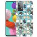 Силіконовий (TPU) чохол Deexe Pretty Glossy для Samsung Galaxy A53 - Cats Stickers (292606H). Фото 1 з 4