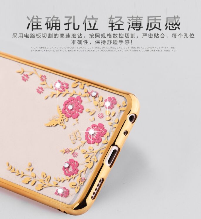Силиконовый (TPU) чехол Deexe Shiny Cover для Meizu M5s - Gold: фото 5 из 6