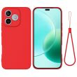 Силіконовий (TPU) чохол Deexe Silicone Case для Honor 600 Lite - Red (411813R)