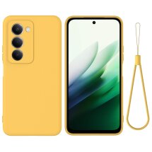 Силіконовий (TPU) чохол Deexe Silicone Case для Xiaomi Redmi 15 - Yellow: фото 1 з 9