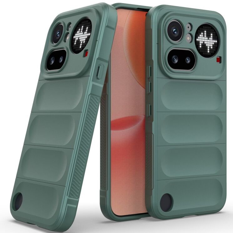 Силиконовый (TPU) чехол Deexe Terra Case для Nothing Phone (4a) Pro - Green (411402G) Силиконовый (TPU) чехол Deexe Terra Case для Nothing Phone (4a) Pro - Green: фото 2 из 6