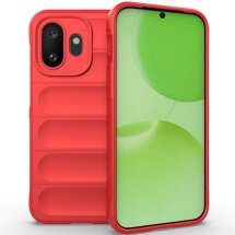 Силиконовый (TPU) чехол Deexe Terra Case для OnePlus 15T - Red: фото 1 из 6