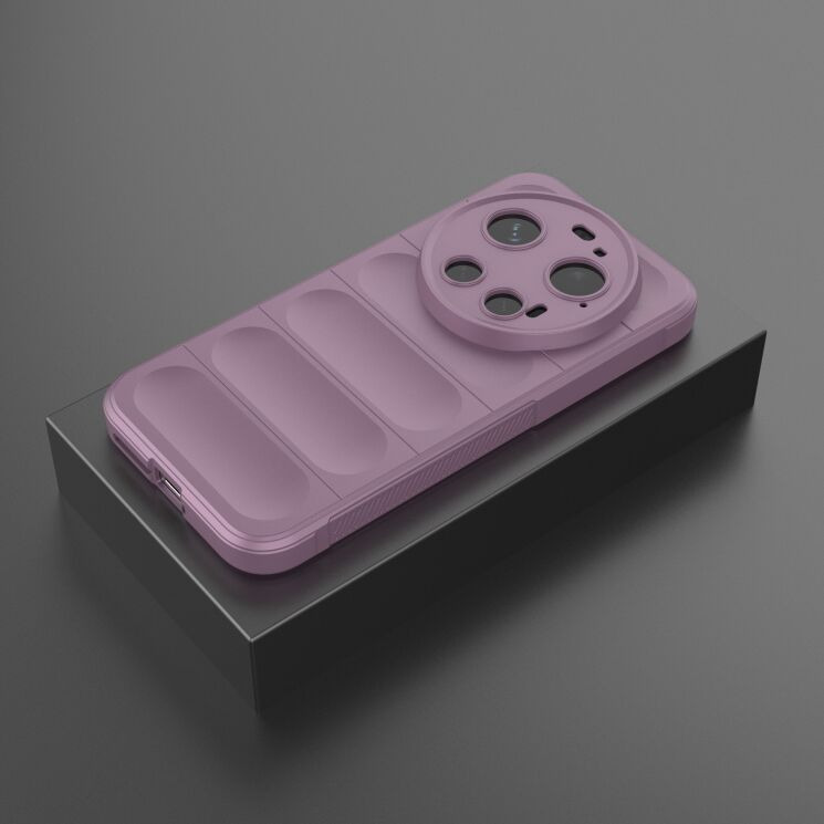 Силиконовый (TPU) чехол Deexe Terra Case для Xiaomi 17 Ultra - Light Purple (407555LV) Силиконовый (TPU) чехол Deexe Terra Case для Xiaomi 17 Ultra - Light Purple: фото 2 из 6