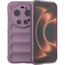 Силиконовый (TPU) чехол Deexe Terra Case для Xiaomi 17 Ultra - Light Purple: фото 1 из 6