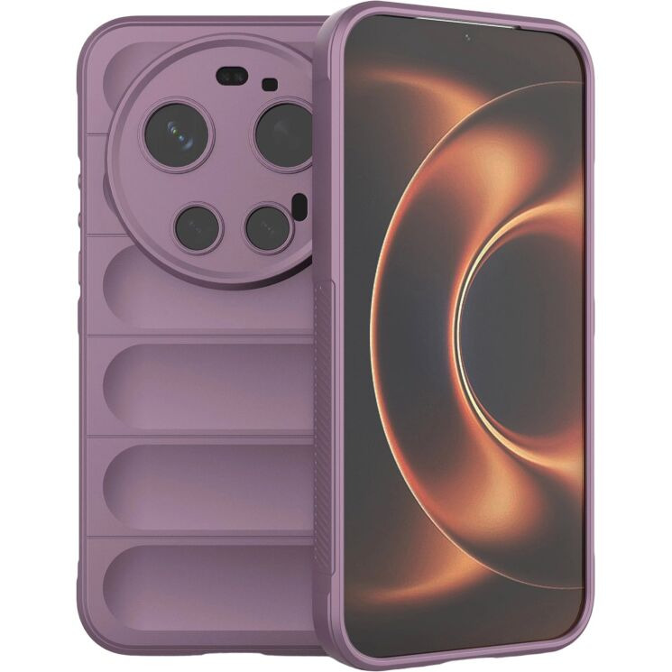 Силиконовый (TPU) чехол Deexe Terra Case для Xiaomi 17 Ultra - Light Purple (407555LV) Силиконовый (TPU) чехол Deexe Terra Case для Xiaomi 17 Ultra - Light Purple: фото 1 из 6