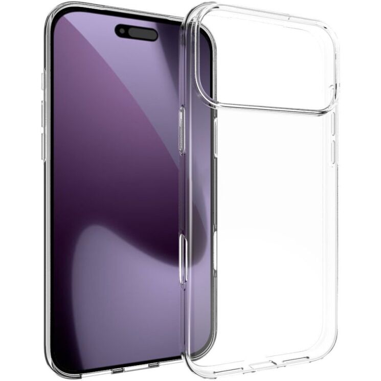 Силіконовий (TPU) чохол Deexe UltraThin для iPhone 18 Pro Max - Transparent: фото 1 з 5