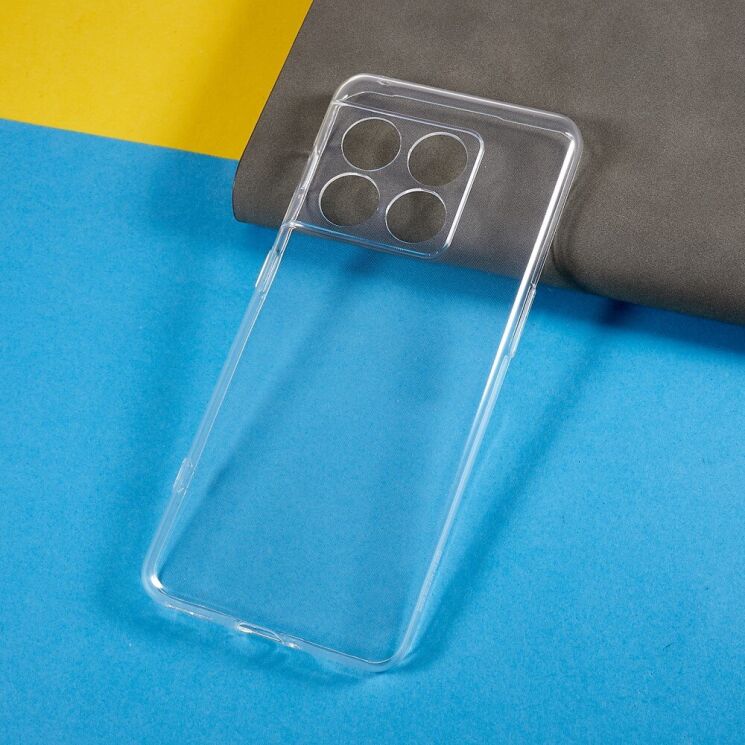 Силиконовый (TPU) чехол Deexe UltraThin для OnePlus 10 Pro - Transparent: фото 2 из 6