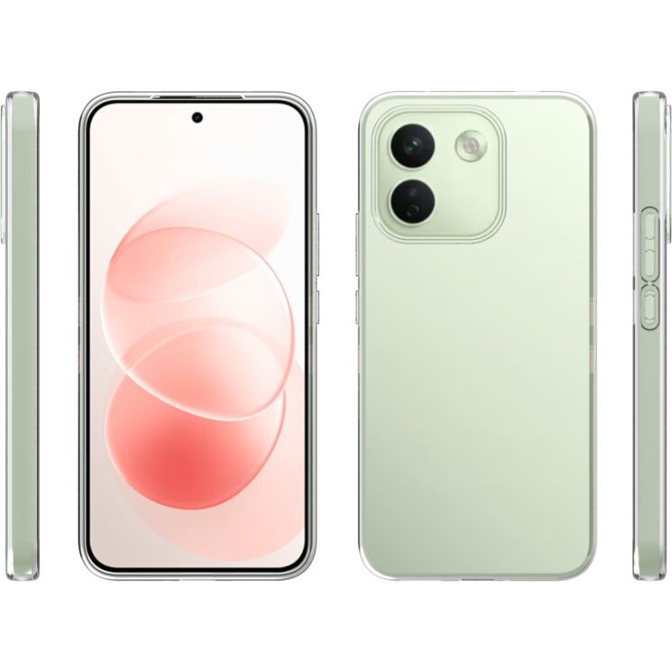 Силиконовый (TPU) чехол Deexe UltraThin для Xiaomi Redmi Note 17 Pro Max - Transparent (430503T) Силиконовый (TPU) чехол Deexe UltraThin для Xiaomi Redmi Note 17 Pro Max - Transparent: фото 6 из 6
