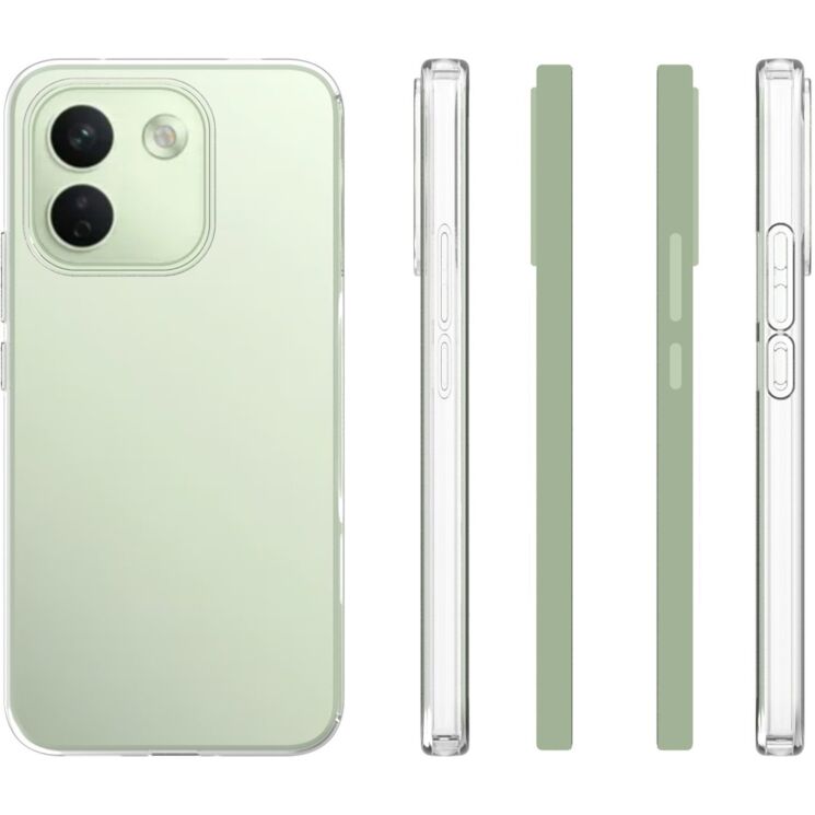 Силиконовый (TPU) чехол Deexe UltraThin для Xiaomi Redmi Note 17 Pro Max - Transparent (430503T) Силиконовый (TPU) чехол Deexe UltraThin для Xiaomi Redmi Note 17 Pro Max - Transparent: фото 5 из 6